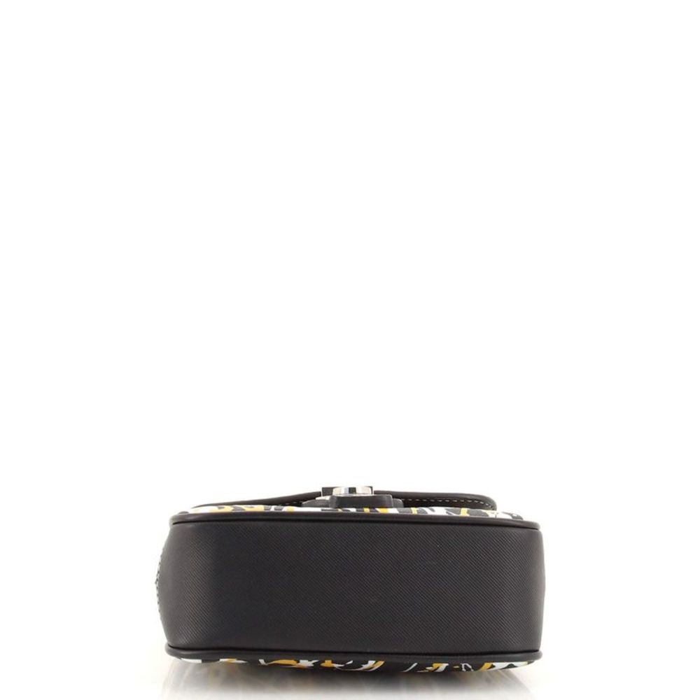 Burberry DK88 Top Handle Bag Printed Leather Mini Black, Multicolor - Picture 5 of 7